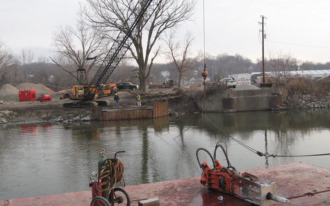 Bridge Removal in Ottumwa, IA | Wapello County | 2012