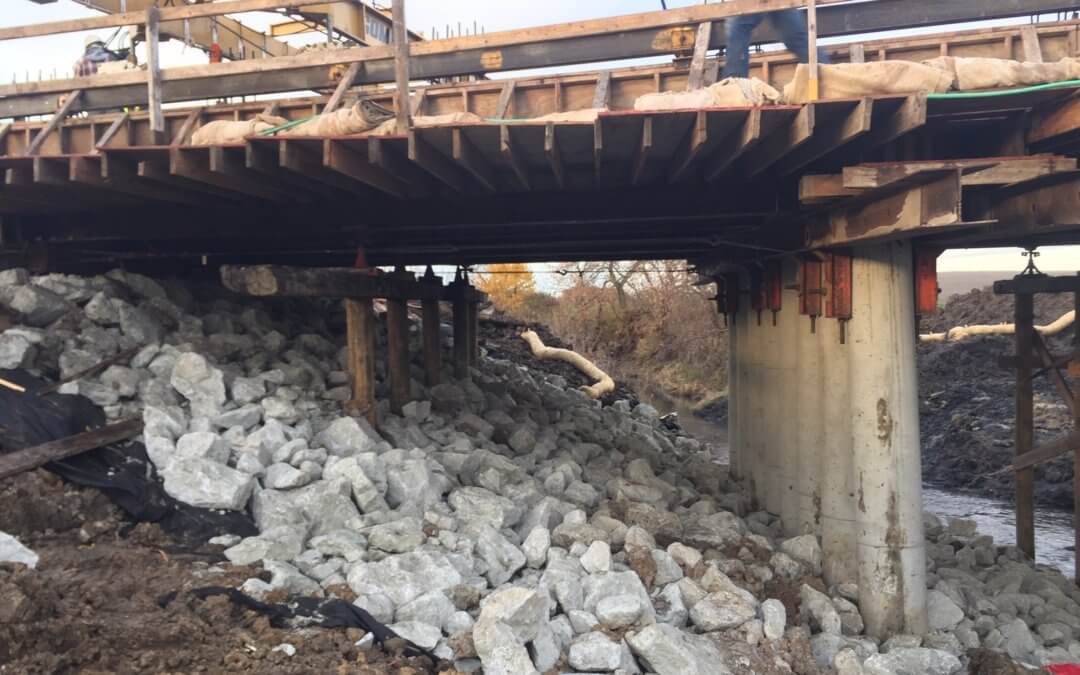 Slab Bridge on Utah Avenue over East River| Taylor County | 2018