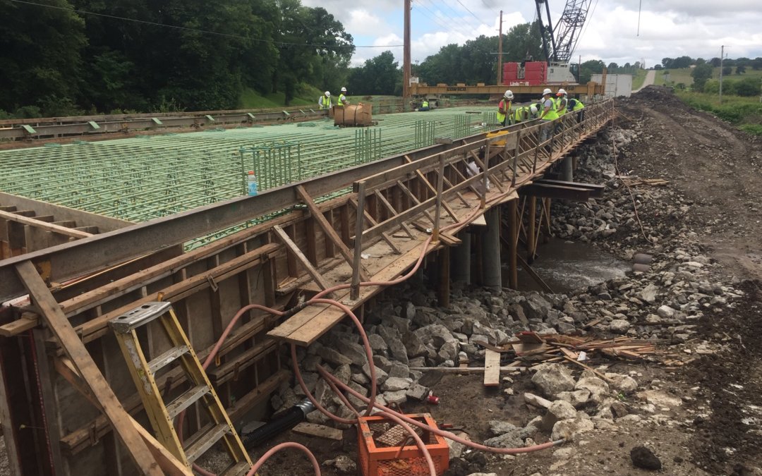 Slab Bridge on F-48 West, over Cherry Creek | Jasper County | 2019
