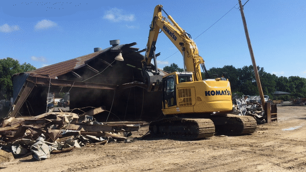 Building Demolition at Warren County Yard | Warren County | 2019